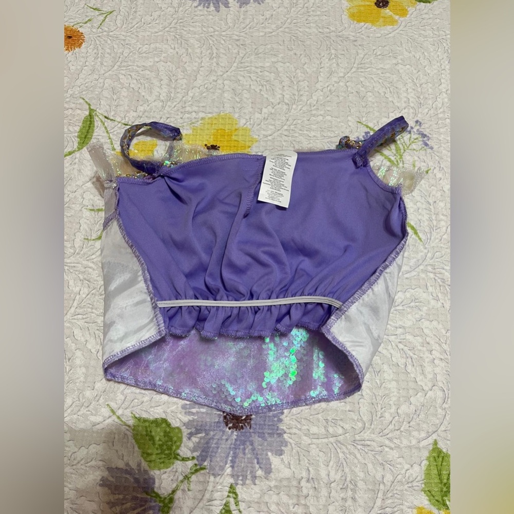 (22) Purple and Blue Sequin Mermaid Top - Picture 6 of 16